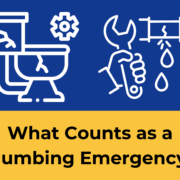 blog title image for what counts as a plumbing emergency